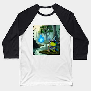 Forest & Frogs - The Water Wizards Lake Baseball T-Shirt